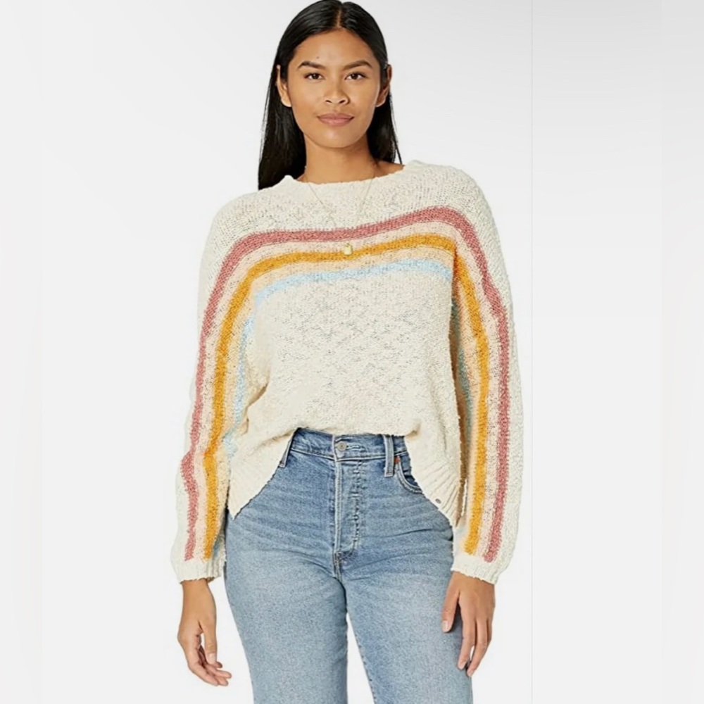 RIPCURL Sunseeker Knit Sweater Rainbow Stripe